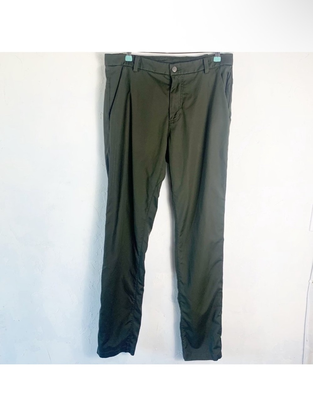 Lululemon Commission Classic-Fit Pant Warpstreme Green Men's Pants Size 32